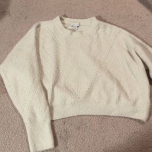 Top shop cream colored sweater. Size US 4-6
